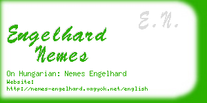 engelhard nemes business card